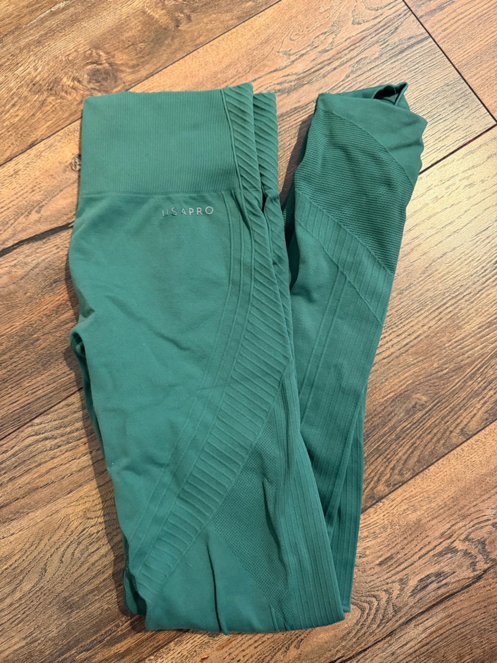 USAPRO Emerald Green Seamless Leggings